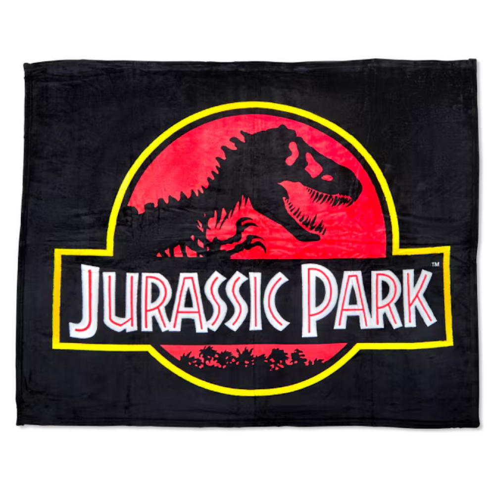 Jurassic Park Throw Blanket