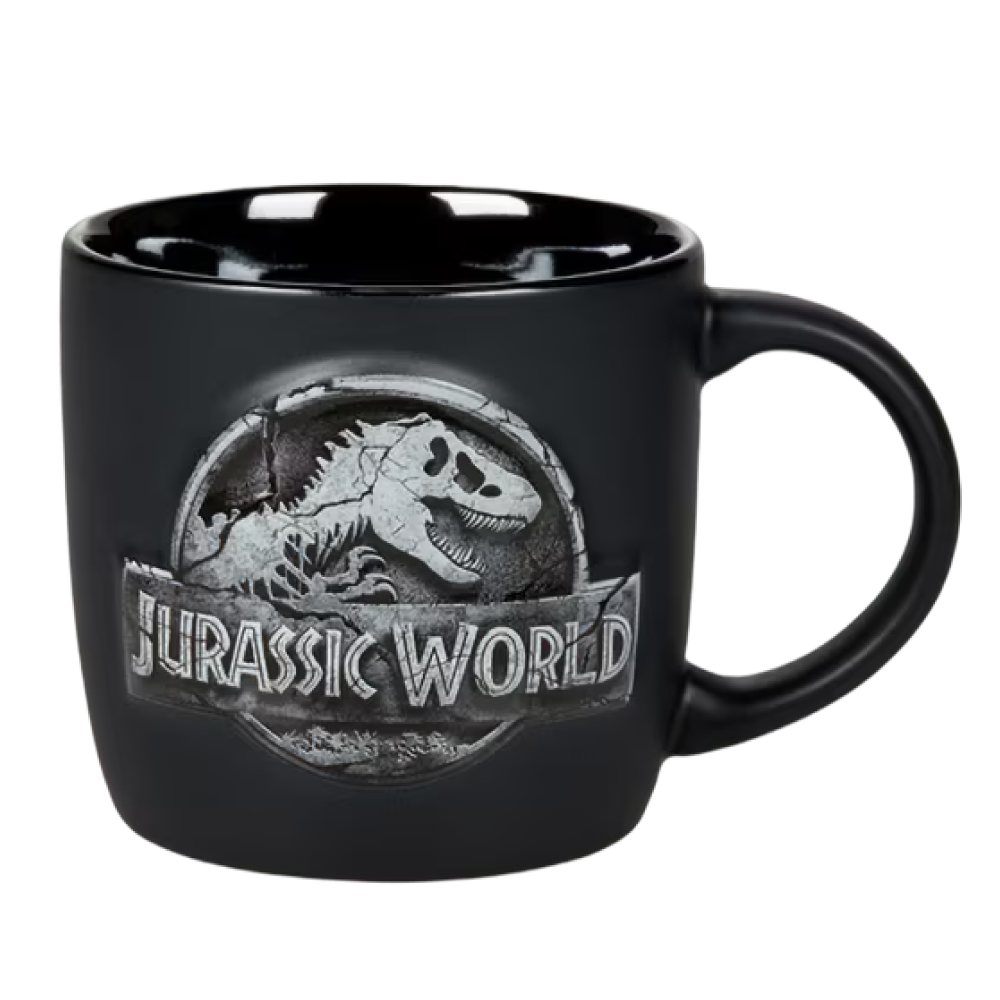 Jurassic World Stone Logo Mug