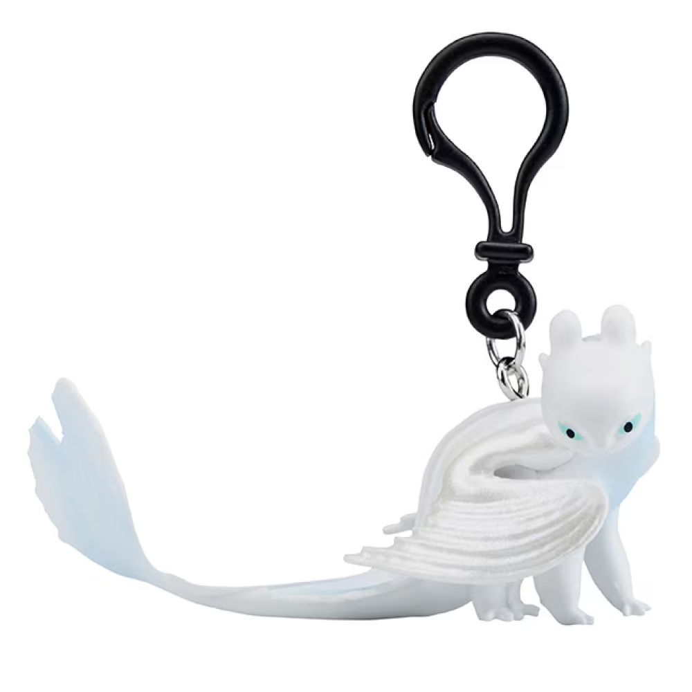 How to Train Your Dragon Light Fury Figurine Keychain