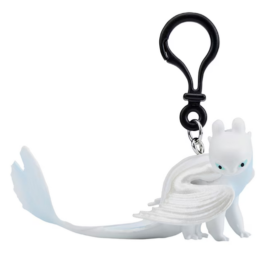 How to Train Your Dragon Light Fury Figurine Keychain