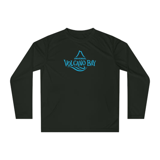 Universal volcano bay logo long-sleeve t-shirt - black
