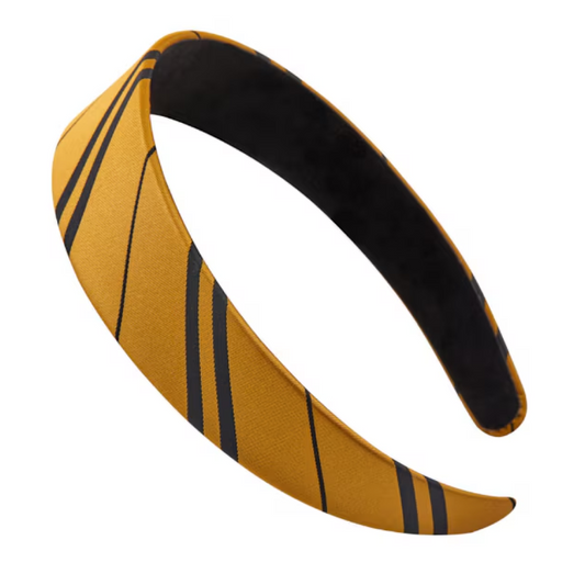 Hufflepuff Striped Headband