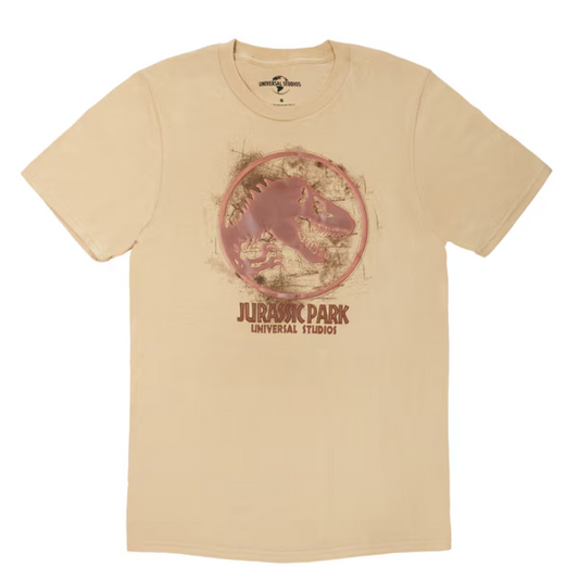 Jurassic Park Universal Studios Adult T-Shirt-1