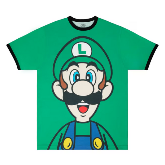 SUPER NINTENDO WORLD Luigi Adult T-Shirt