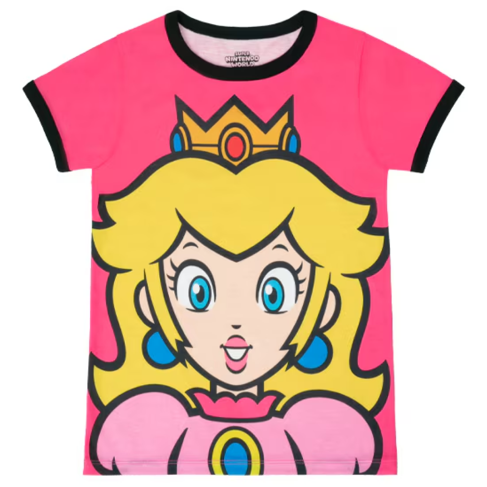 SUPER NINTENDO WORLD Princess Peach Youth T-Shirt