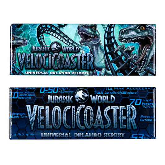 Jurassic World VelociCoaster Magnet 2-Pack