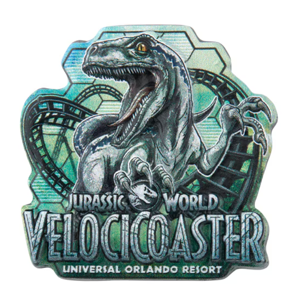 Jurassic World VelociCoaster Pin