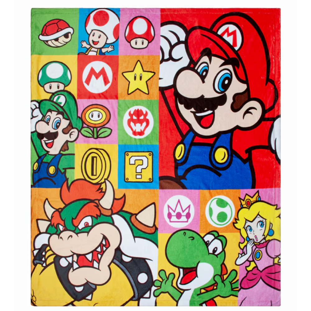 SUPER NINTENDO WORLD Blanket
