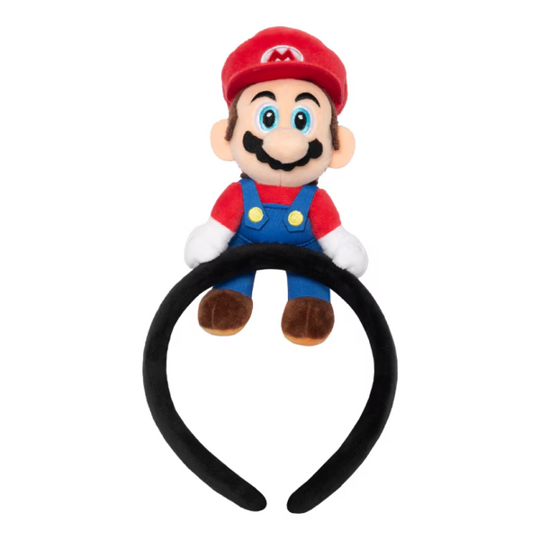Nintendo Red & Blue Mario Plush Headband Universal Studios Epic Universe Super Nintendo World – Plush  main image 2