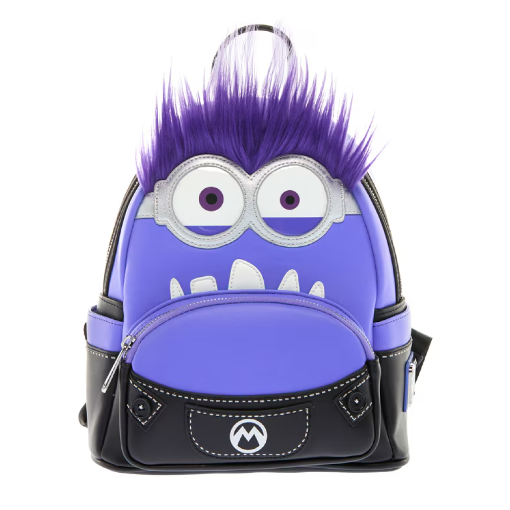 Universal Studios Exclusive - Loungefly Purple Minion Mini Backpack