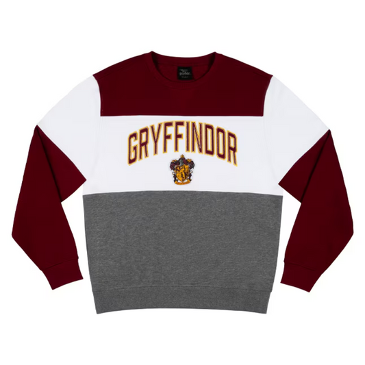 Harry Potter Gryffindor™ Color Block Crew Neck Sweatshirt