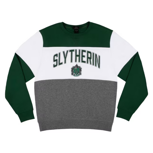 Harry Potter Slytherin™ Color Block Crew Neck Sweatshirt
