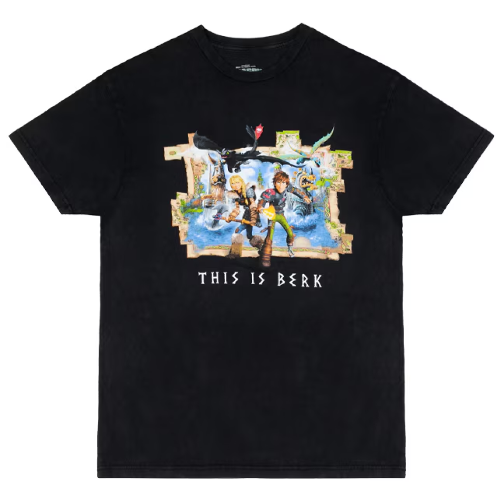How To Train Your Dragon This is Berk Adult T-Shirt