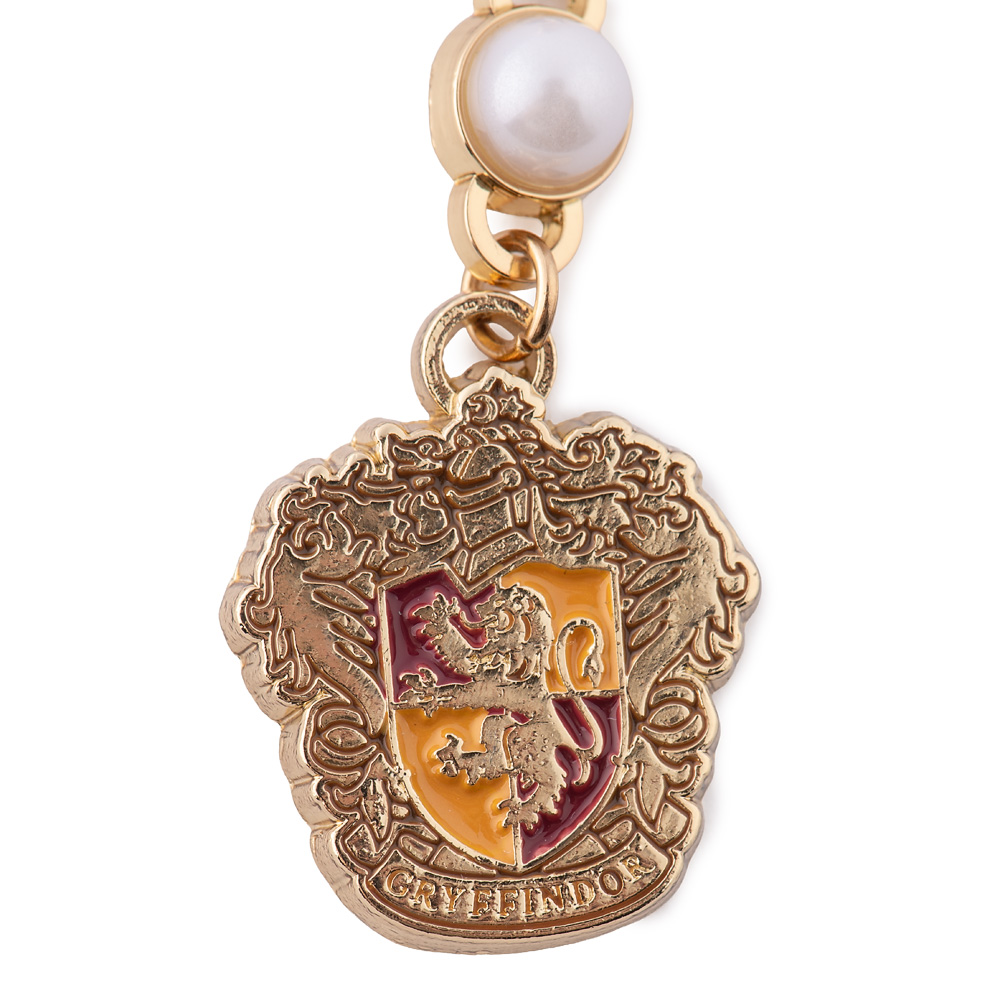 Harry Potter™ Necklace of Gryffindor™ Crest with Pearl