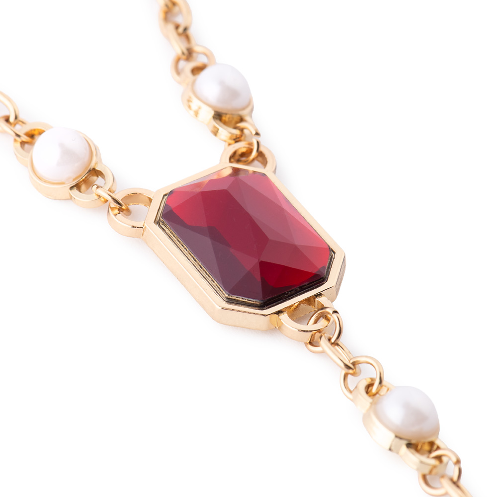 Harry Potter™ Necklace of Gryffindor™ Crest with Pearl