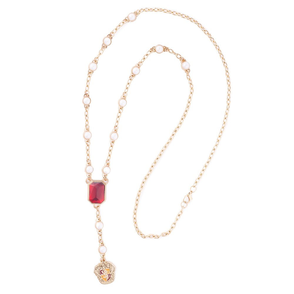 Harry Potter™ Necklace of Gryffindor™ Crest with Pearl