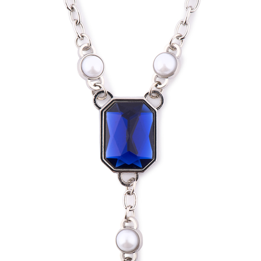 Harry Potter™ Necklace of Ravenclaw™ Crest with Pearl