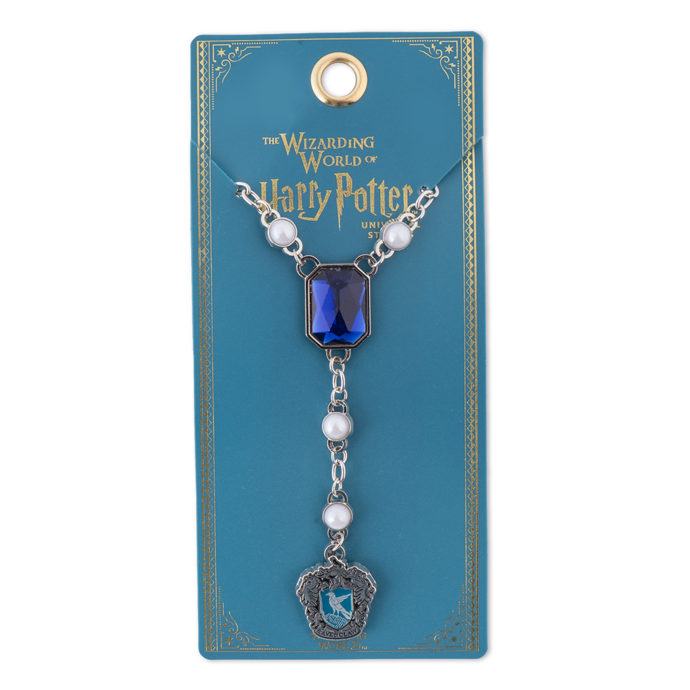 Harry Potter™ Necklace of Ravenclaw™ Crest with Pearl