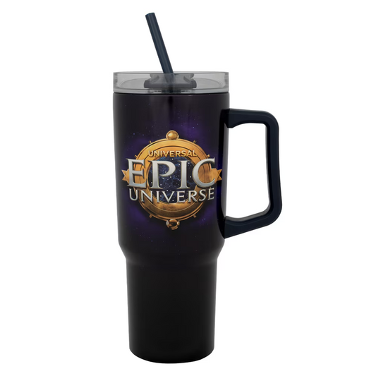 Epic Universe Emblem Steel Freestyle Tumbler
