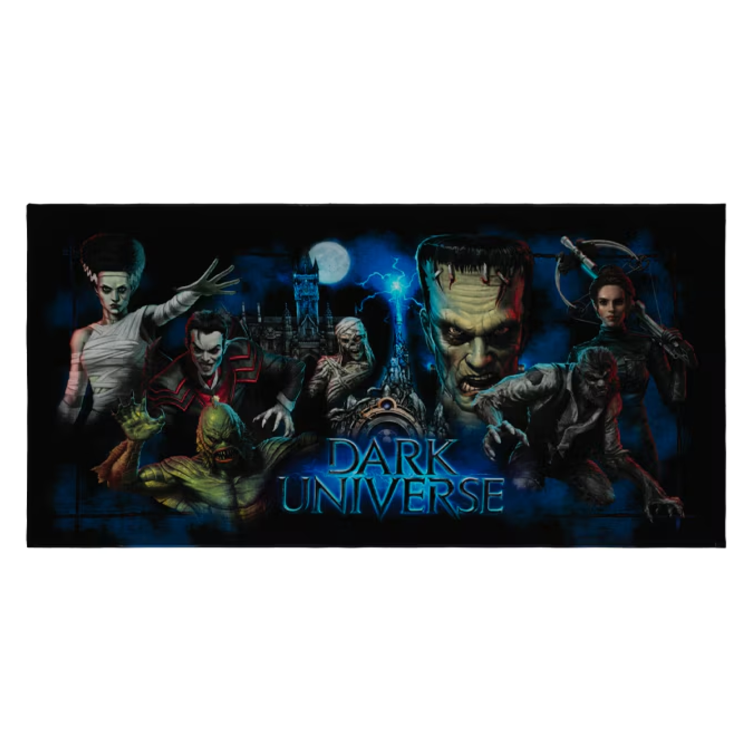 Dark Universe Monsters Beach Towel