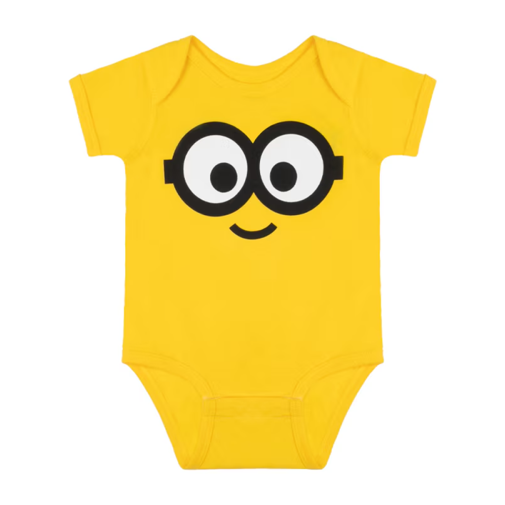 Despicable Me Two Eye Minion Face Infant Onesie