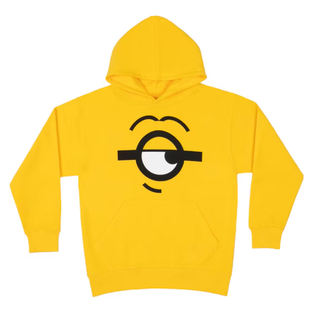 Despicable Me One Eye Minion Face Youth Pullover Fleece