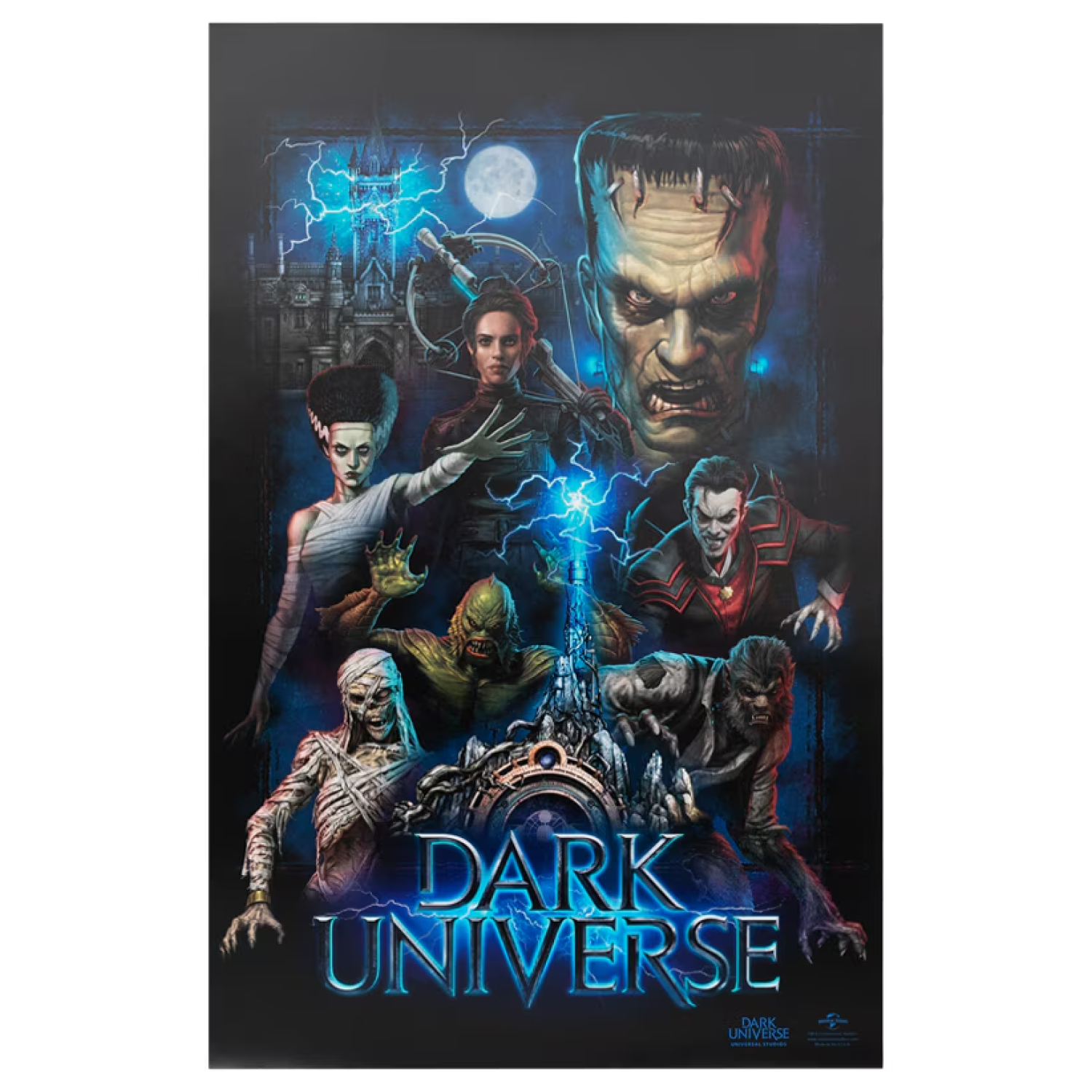 Dark Universe Monsters Poster