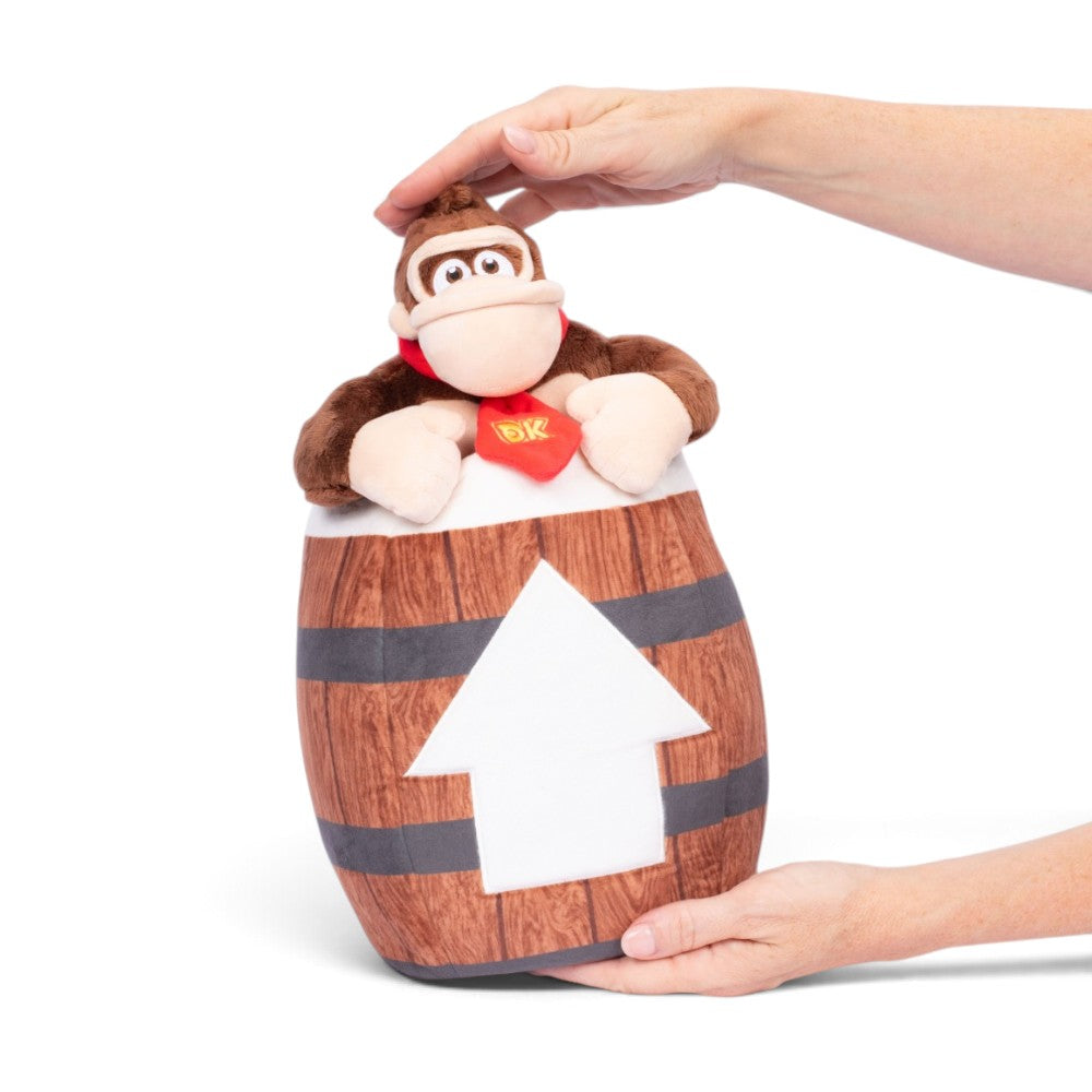 SUPER NINTENDO WORLD™ Donkey Kong Barrel Plush-2