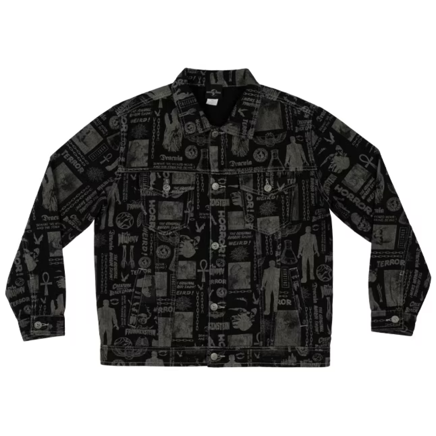 Classic Universal Monsters Adult Denim Jacket