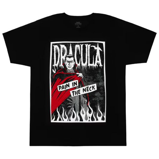 Universal Monsters Dracula Pain In The Neck T-Shirt