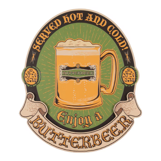 Enjoy a Butterbeer Wooden Sign