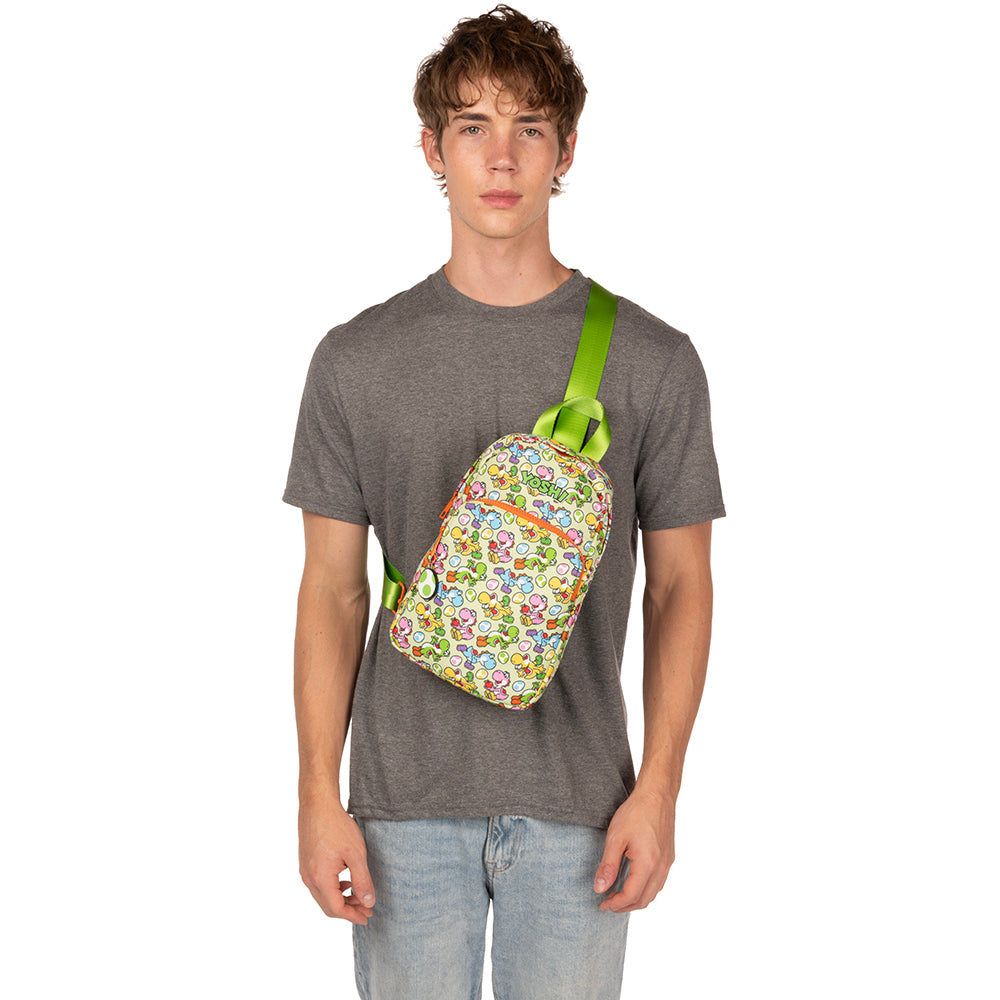 SUPER NINTENDO WORLD™ Colorful Yoshi Sling Bag-3