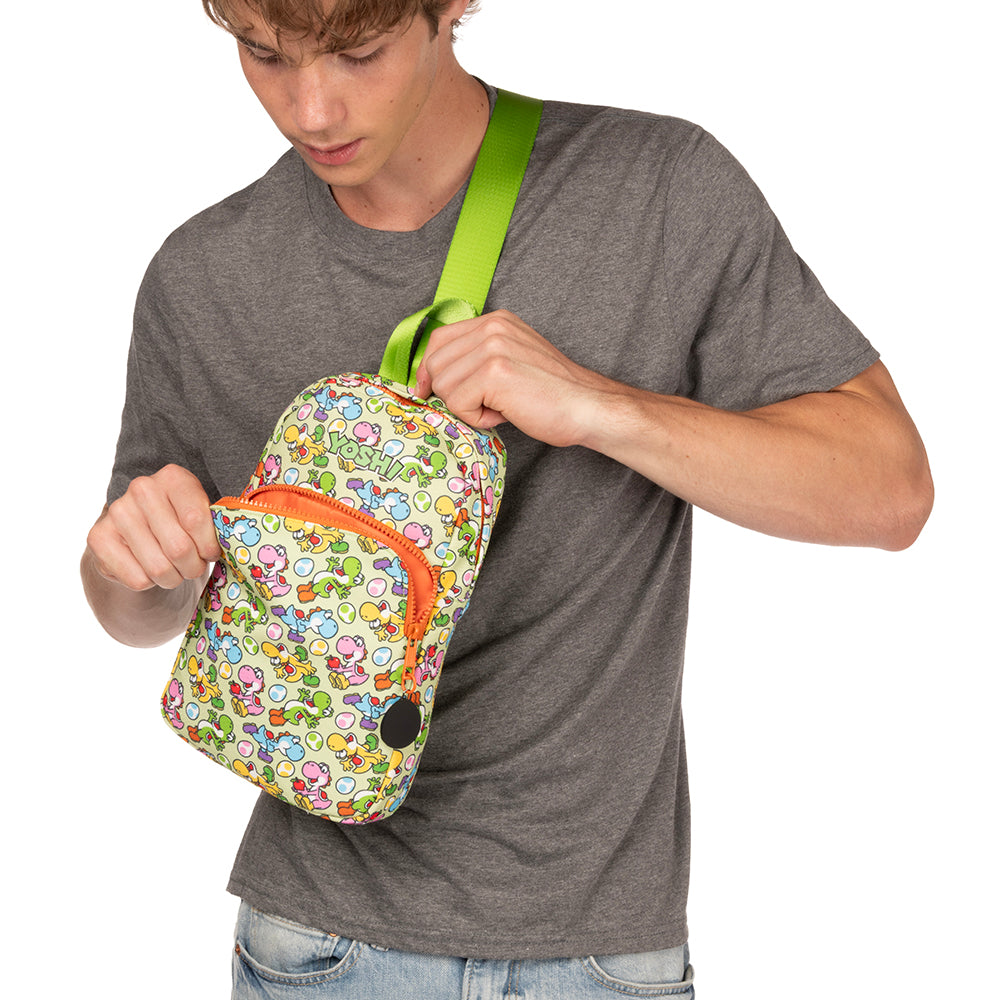 SUPER NINTENDO WORLD™ Colorful Yoshi Sling Bag-2