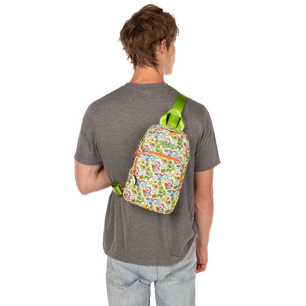 SUPER NINTENDO WORLD™ Colorful Yoshi Sling Bag-4