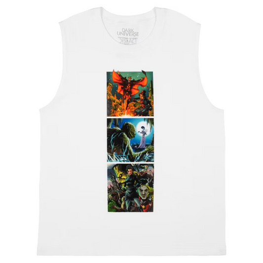 Universal Monsters Dark Universe Monsters Comic Strip Tank Top