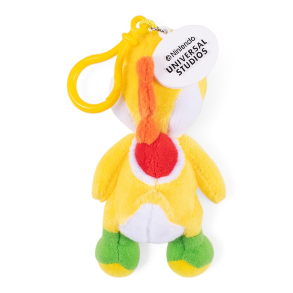 SUPER NINTENDO WORLD™ Yellow Yoshi Plush Keychain-3