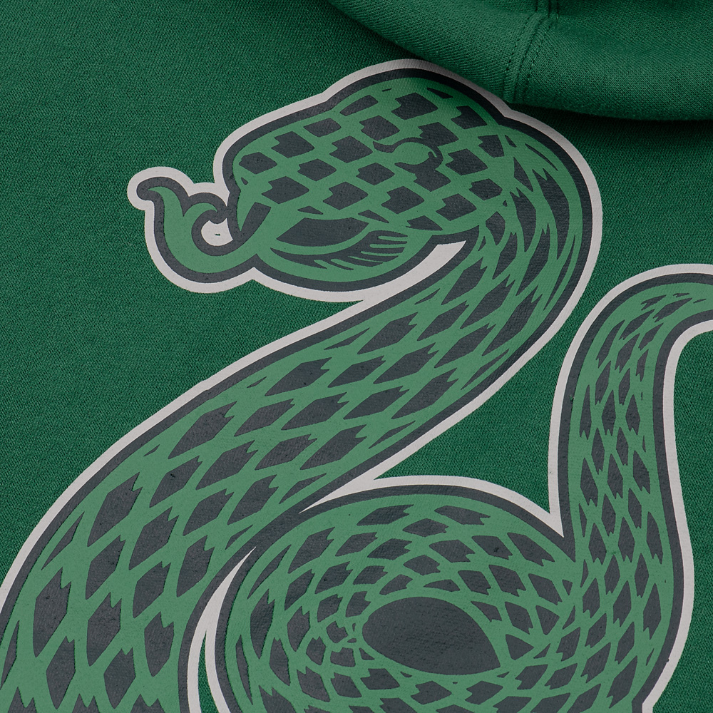 Harry Potter™ Youth Zip-Up Fleece Hoodie of Slytherin™ Logo
