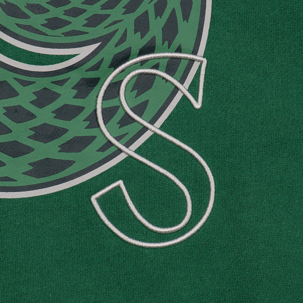 Harry Potter™ Youth Zip-Up Fleece Hoodie of Slytherin™ Logo