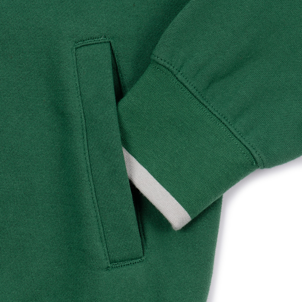 Harry Potter™ Youth Zip-Up Fleece Hoodie of Slytherin™ Logo