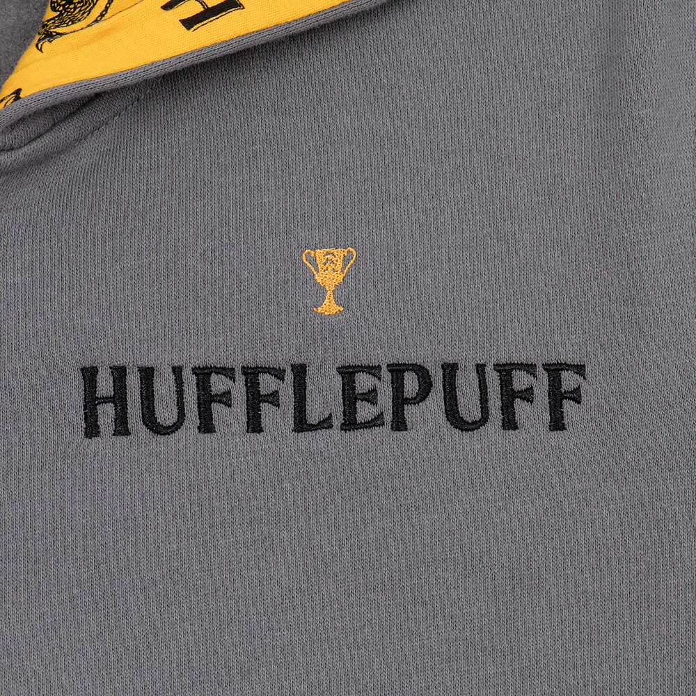 Harry Potter™ Youth Zip-Up Fleece Hoodie of Hufflepuff™ Logo