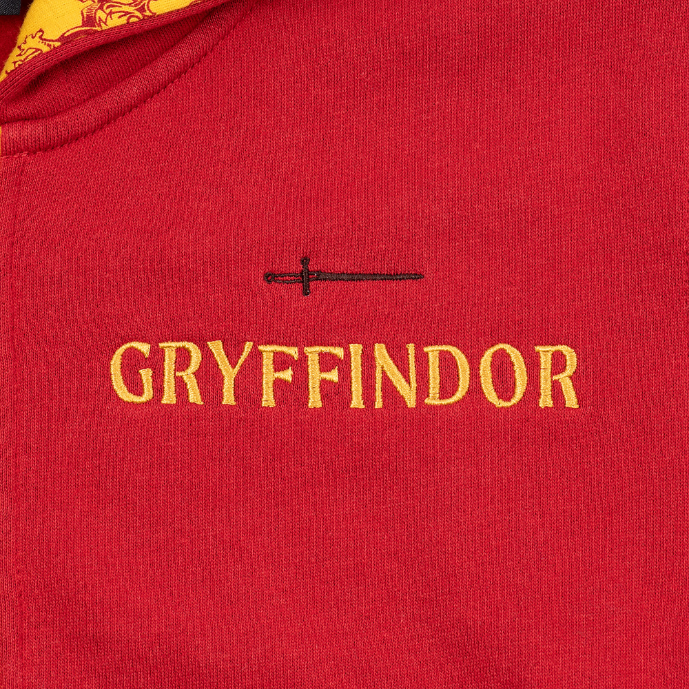 Harry Potter™ Youth Zip-Up Fleece Hoodie of Gryffindor™ Logo