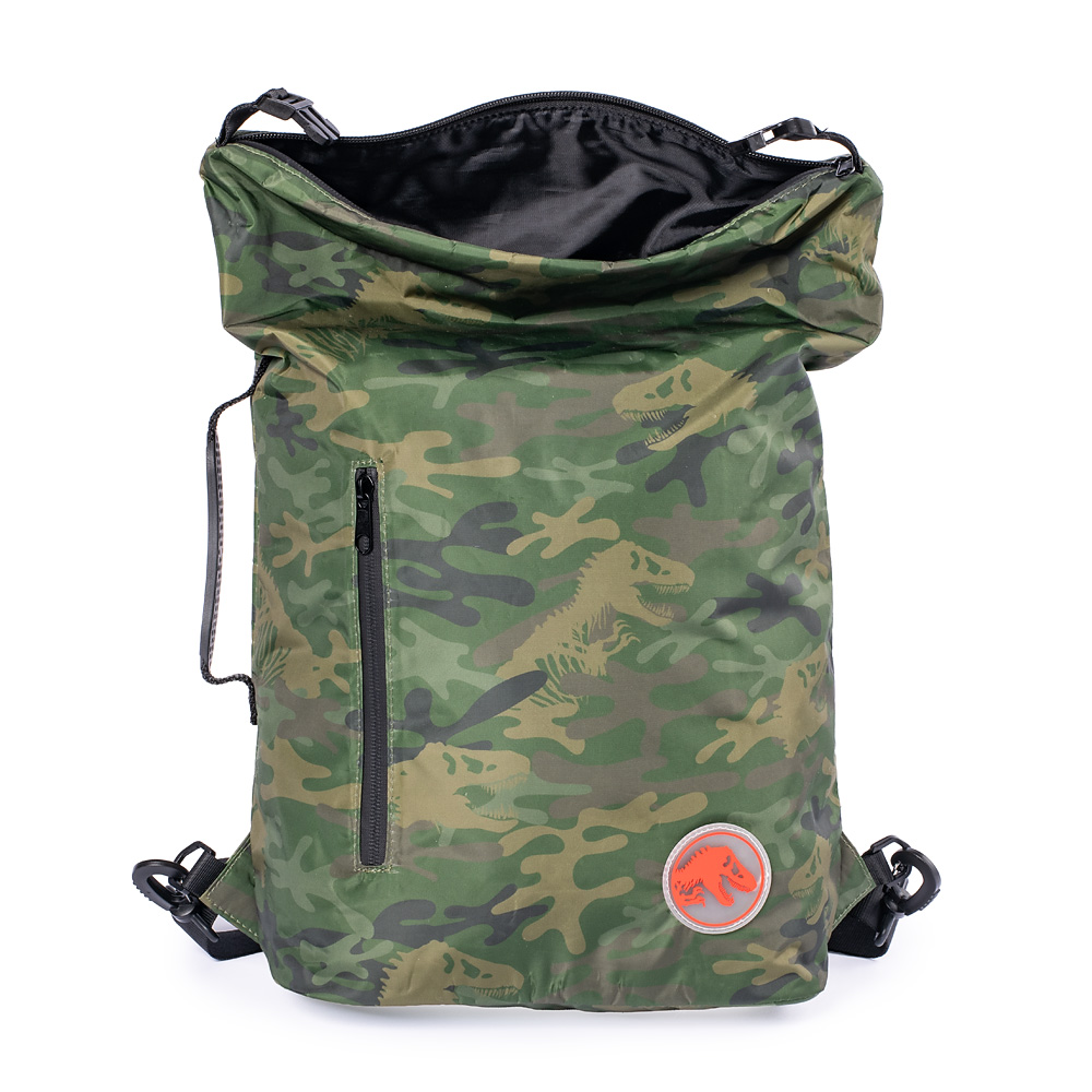 Jurassic Park™ Camo Roll-Up Backpack