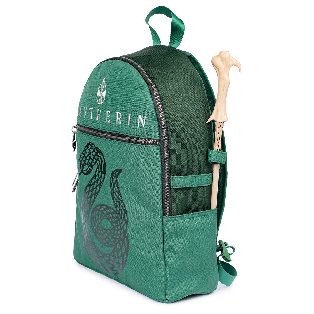 Harry Potter Unisex Slytherin House Backpack in Green
