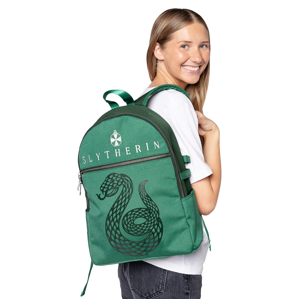 harry potter slytherin quidditch mini backpack Harry Potter Backpack - Slytherin