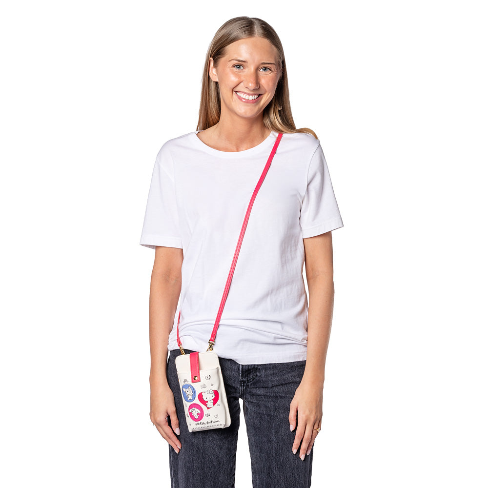 Hello Kitty® Drawing Phone Crossbody Bag