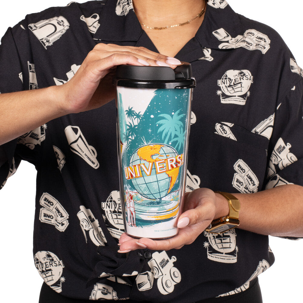 Universal Orlando Resort Logo Icons Freestyle Tumbler
