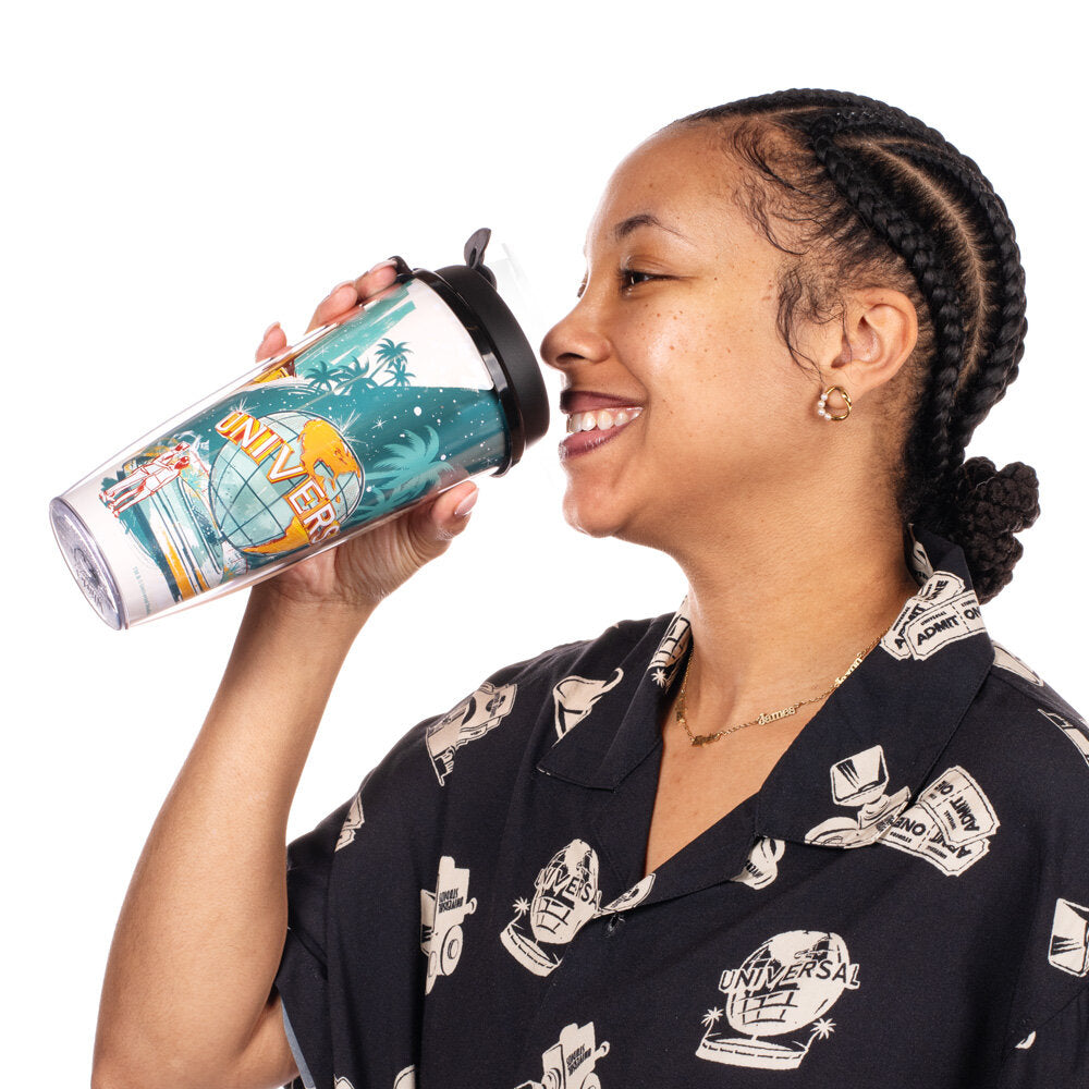 Universal Orlando Resort Logo Icons Freestyle Tumbler