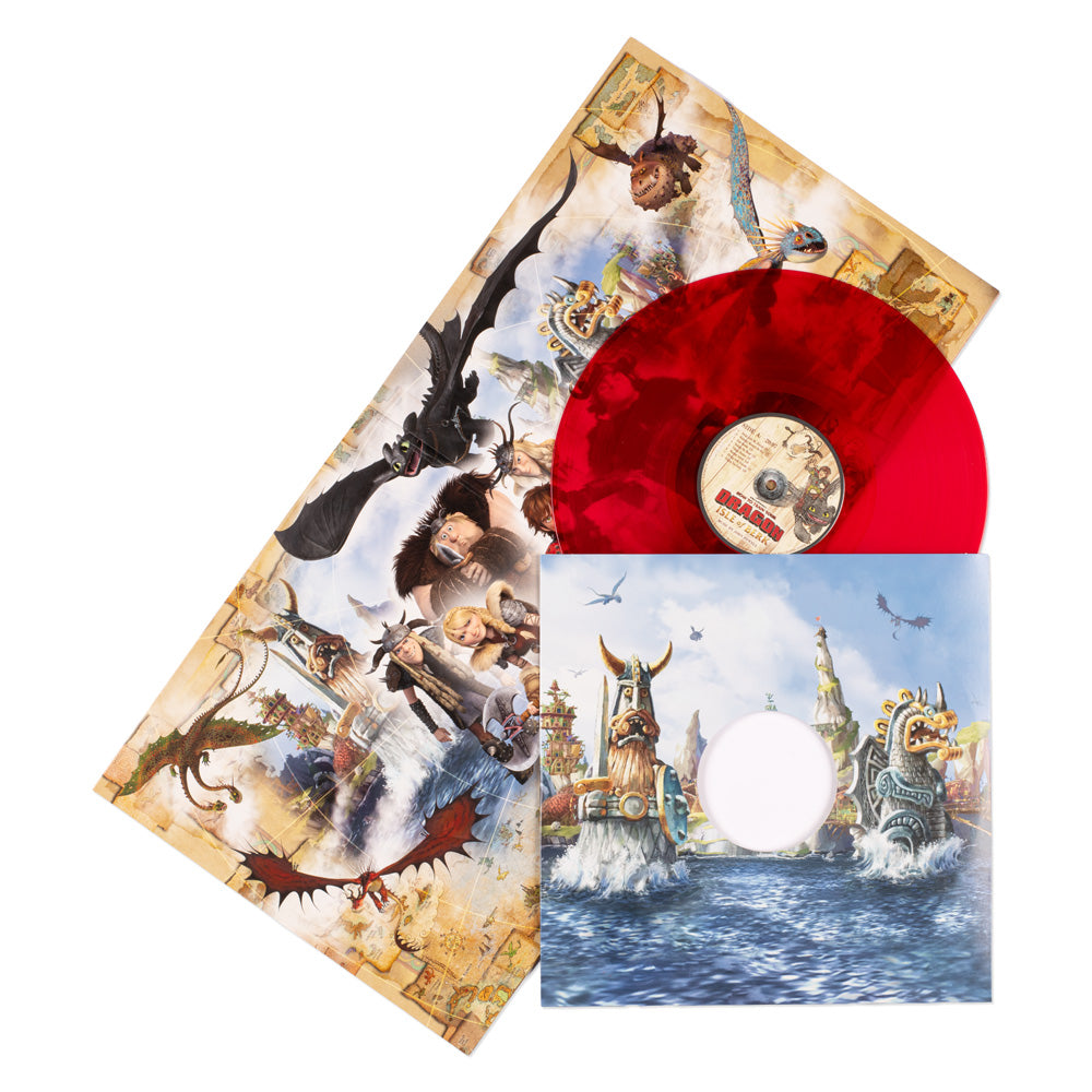 Universal Epic Universe How to Train Your Dragon Vinyl Record