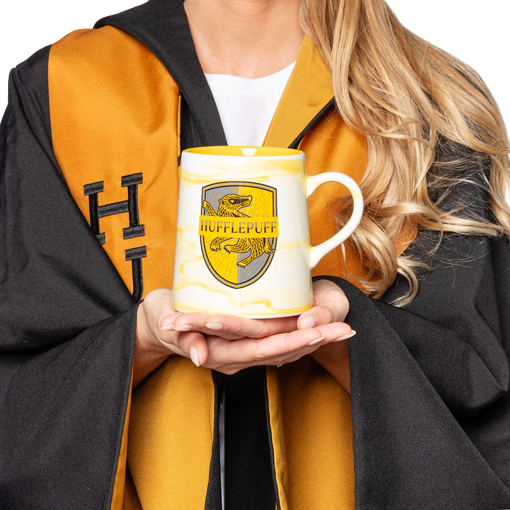 Harry Potter™ Hufflepuff™ Ornate Emblem Mug
