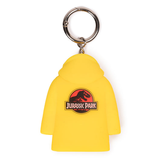 Jurassic Park Rain Jacket Keychain